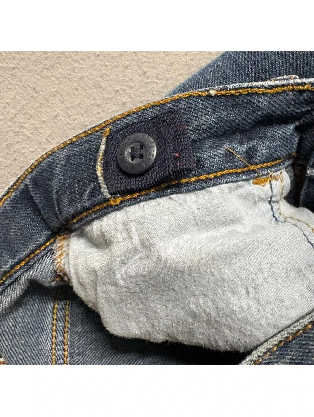 The Childrens Place Boys Straight Jeans Size 10 Blue Denim Adjustable Waist